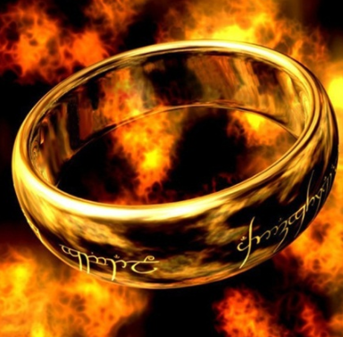 Focalprice: Over 1K Sold - Titanium Steel Lord Of The Ring