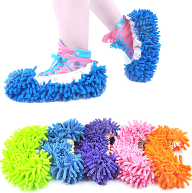 BoardwalkBuy: 77% Off Microfiber Cleaning Mop Slippers - Assorted Colors