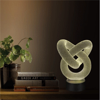 LovDock: 50% Off 3D LED Table Night