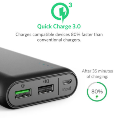 Ebay-Anker: Anker PowerCore 20000 Quick Charge