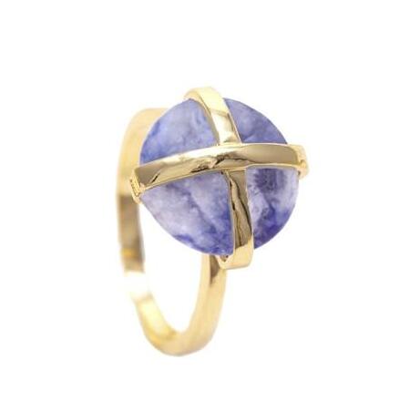 Sacred Jewels: Sodalite Luck Collection Ring Just $69