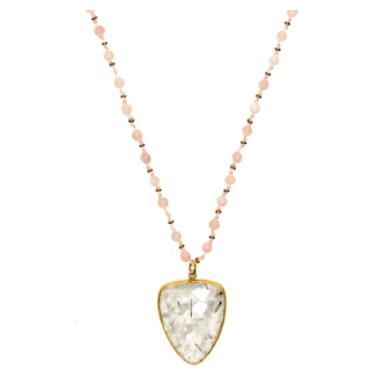 Sacred Jewels: Gemstone Pendant Necklaces Just $98