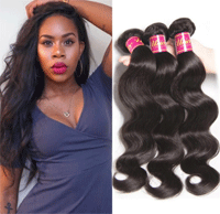 Unice: Hair Products Brazilian Body Wave Virgin Hair 4 Bundles For $75