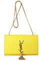 Topposhbags: Save 30% On Yves Saint Laurent Small Monogramme Bag In Original Leather Yellow