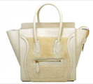 Topposhbags: Save 30% On Celine Luggage Small Tote In Calfskin Cream/Wool Cream