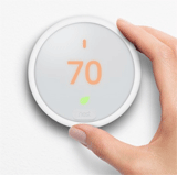 MassGenie: Nest Thermostat E White Programmable For $117.99