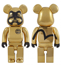 Evisu Group Limited: RBRICK 1000% Gold-plated Figure For $710