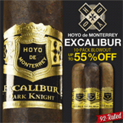 Cigar Page: 55% Off Super Charged Excalibur Lineup