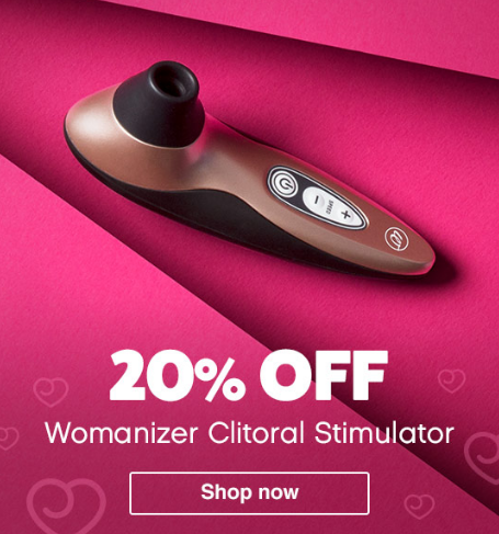 Lovehoney: 20% Off Womanizer Clitoral Stimulator