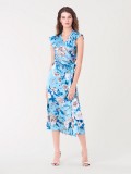 Diane Von Furstenberg: 20% Off Gwendolyn Reversible Satin Midi Wrap Dress