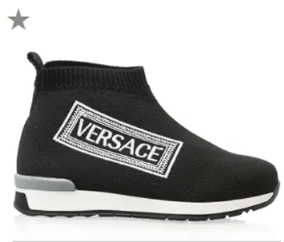 Base Fashion: 60% Off On VERSACE Vintage Logo Sock Sneaker