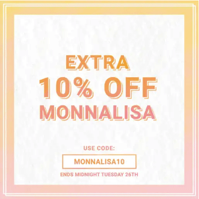 Base Fashion: Extra 10% Off On Monnalisa